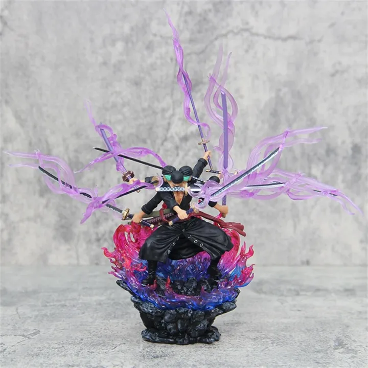 Hot%20One%20Piece%2015cm%20Anime%20Figure%20Asura%20Roronoa%20Zoro%20Statue%20Action%20Figure%20Collection%20Model%20Kid%20Toy%20-%20Image%204
