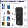 Wireless Charging 10,000 mAh Fast Charging Power Bank. 