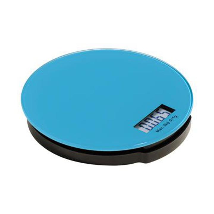 Blue Glass Zing Kitchen Scale - 2kg- Premier Home - SKU 0807250