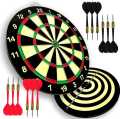Pro Level Play Professional Dart Boards for Adults with Steel Tip Darts Tournament Quality. 
