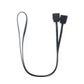5V 3-pin RGB 10 hub splitter Sata power argb 3pin male connector extension cable adapter. 