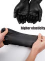 1/2Pcs Thickened Black Kitchen Protective Gloves Disposable PVC Gloves Waterproof Food Grade Gloves Kitchen Cleaning Gloves. 
