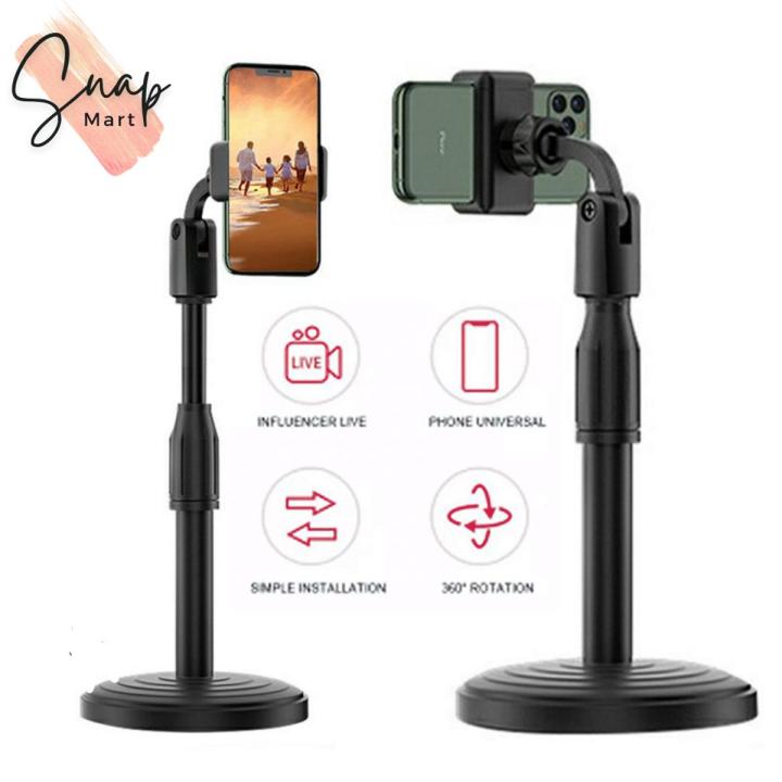 Adjustable Retractable Mobile Phone Tripod Stand | Fixed Smartphone ...