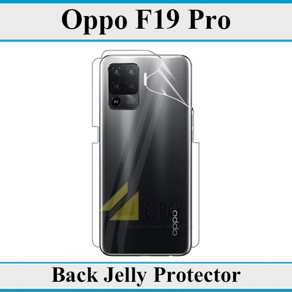 Oppo F19 Pro Back Clear Jelly Protector Soft Film Protection Hydrogel Film Protector For Oppo F19 Pro
