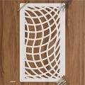 Wave Pattren Stencil Vintage Royal Patterns for Elegant Rooms ID#353. 