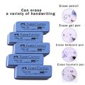 Faber Castell Natural Rubber Eraser for Gel Pen/Ballpoint Pen/Fountain Pen/Ink Pen Erasable Students Sand Rubber Stationery 7016. 