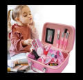 Kids Makeup Kit for Girls, Washable Real Makeup Set for Little Girls, Big Kit of Play Makeup for Girls Applies Like Real Makeup But Washes Off Easily Cute Carry Case for 4 5 6 7 8 9 Year Old. 