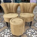 Bedroom Chairs (New Style) FULL SET Coustomize color. 