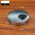 60mm Metal Computer desk hole cover Wire Hole Cover Table Cable Tidy piece Computer Grommet for Desk Table Cable Available in Different colors.. 