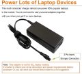 65W AC Power Supply Adapter Charger 15V 16V 18.5V 19V 19.5V 20V for H P Pavílion Spéctre X360 13t Tòshíba Sátellíte Chromebook 2 Déll Inspíron I5558 11 ácér Aspíre Lénovo Yoga 2 Asùs Vívobook UK Cord. 