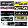Interesting LONELY PRNER/ Midnight Runner /Night Kid /NOT SPONSORED BY PVC Stickers Car Racing Decal Decor Motocross Stickers. 