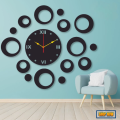 Wall Clock ‘Ring  clock’ Perfect & Stylish Ring Wall Clock ‘Ring  clock’ for Every Room: Digital, Wooden, 3D, and Fancy Designs for Kitchen, Bedroom, and Drawing Room. 