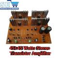 Audio Transistor Stereo Amplifier Circuit kit 45+45 Watts Class AB Board. 