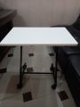 Z Shape Folding Table Laptop Table Side Table Coffee table With Wheels Multi Purpose Use. 