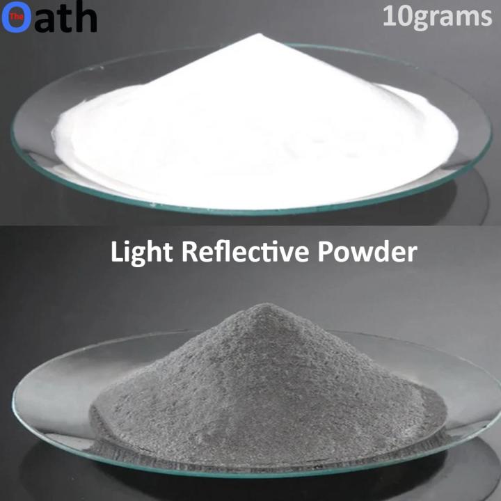 Reflective Powder White for Epoxy Resin, Coating, Reflective Fabric, Paint, Signs, Advertising Materials, Stadium Runway, Shoes, Hats, Bags