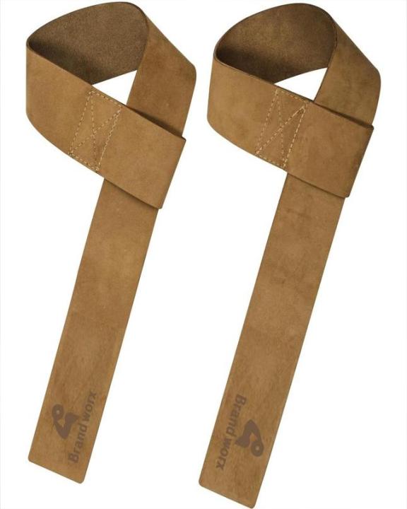 Premium%202"/5Cm%20Wide%20Genuine%20Leather%20Lifting%20Straps%20-%20Image%206