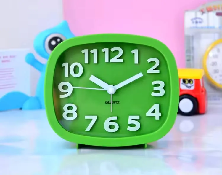 Mini Cartoon Kids Alarm Clock
