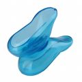 TWEXQNY-2PCS Blue Clear Silicone Ear Cover Hair Dye Shield Protect Salon Color. 