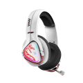 Bloody MR720 RGB Gaming Wireless Headset - 2.4GHz Wireless - Bluetooth V5.3 - USB C Adapter for Mobile - 3.5 mm - Noise-Cancelling Mic. - Compatible with PC, Tablet, Mobile, PS4, PS5, Switch, Xbox. 