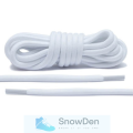 2 Sneakers Laces - Round Shoes Laces - Casual Shoe Laces - Black and White - 2 Pair. 