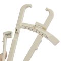 1Pcs Crossfit Body Fat Loss Tester Calculator Fitness Caliper Clip Measurement Slim Skin Fold Body Fat Chart Gym Equipment. 