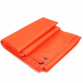 Tarpaulin Sheet Waterproof Tirpal Heavy Duty Multipurpose Plastic Cover All Weather Protection Tharpai for Truck , Garden , Car , Bike , Home Roof, Rain - Orange. 