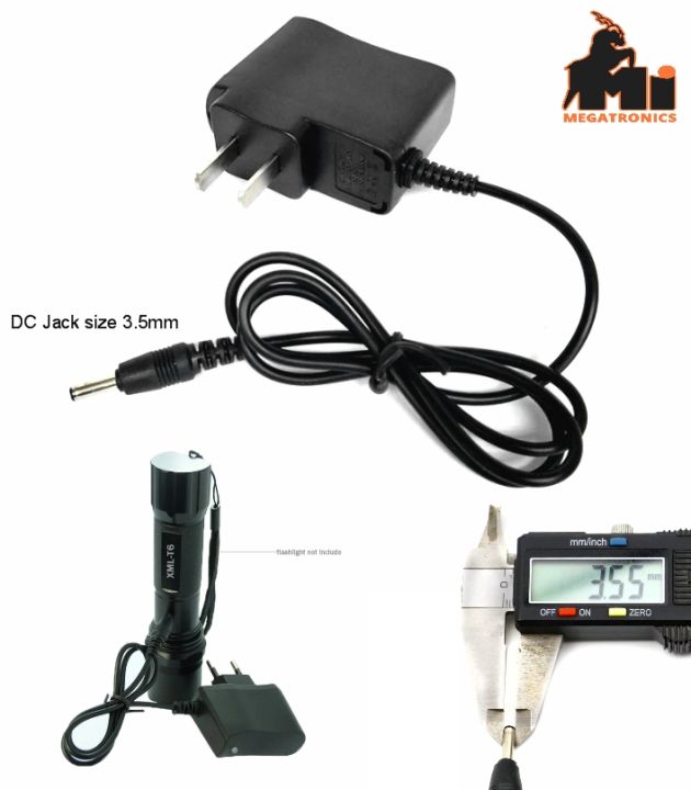 DC 4.2V 3.5mm balance Charger Adapter 3.7v 18650