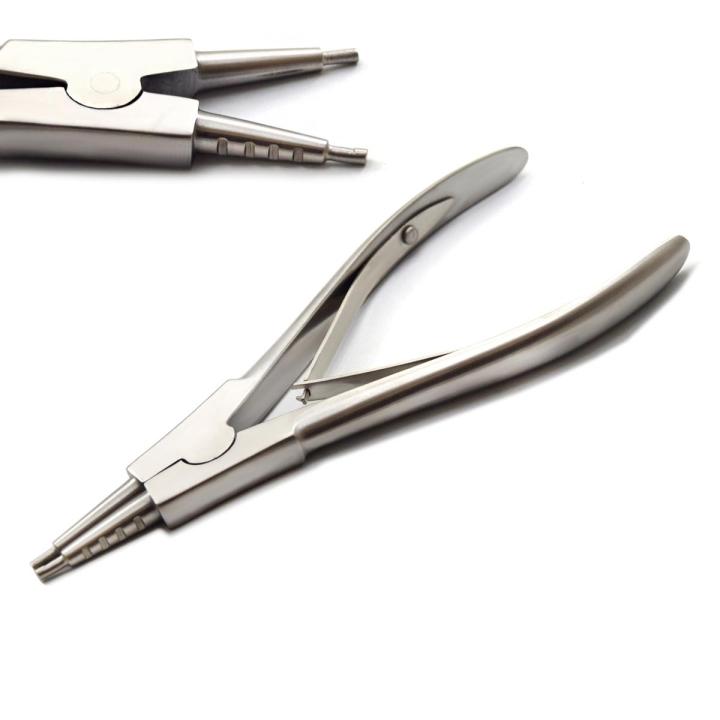 Export Quality Stainless Steel Ring Opening Plier Reverse Action Body Piercing Arts Jewelry Tools Daraz.pk