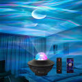 Compact Multi-Functional LED Galaxy Projector Light With Built-In Bluetooth Speaker – Portable Mini Design. 