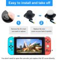 2 pcs Replacement Thumb Stick Grip Cap for Nintendo Switch NS Lite Joy Con JoyCon Joystick 3D Analog Silicone Cover. 