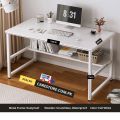 Ideal Computer table & Study desk with Wood and 25mm Metal Frame Powder Coating. 