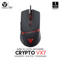 FANTECH VX7 CRYPTO 8000 DPI RGB Gaming Mouse With 6 Independently Programmable Buttons. 