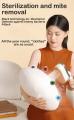 Konka Mini Garments Steamer Steam Iron for Clothes Portable Travel Size, 1000W Portable Steamer and Iron 2 In 1 Wet amd Dry Ironing 180 Rotating Small Handheld Travel Steamer Compact & Light Weight 120V Small Travel Steam Iron for Wrinkle Remover Travel. 