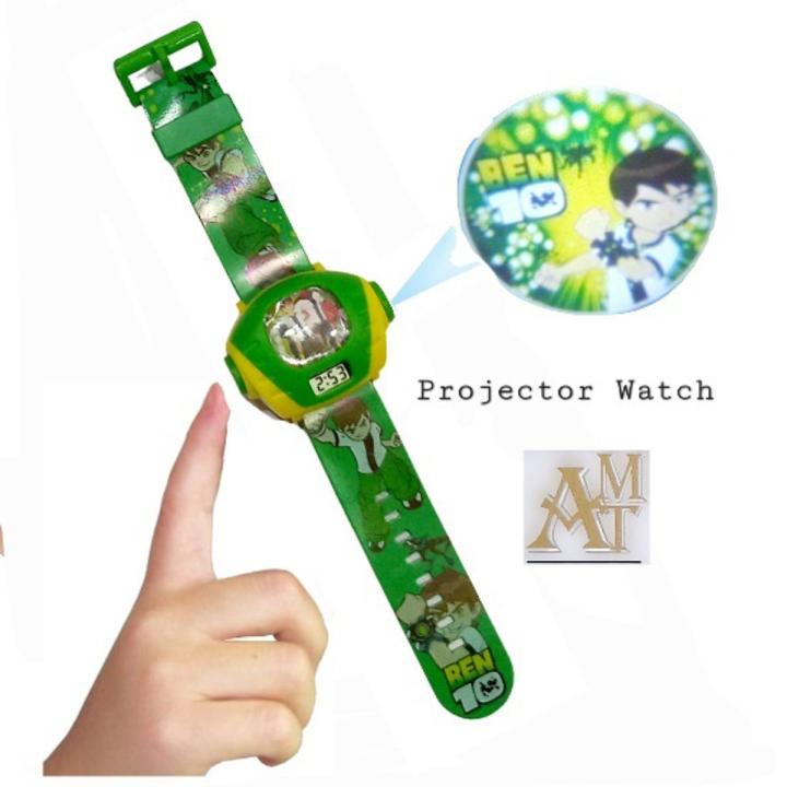 Digital Projector Wrist Watch For Kids Colors and Design & Color May Vary