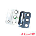 2PCS For Motorola Moto G Stylus Play Power 2021 G 5G Plus Rear Back Camera Glass Lens With Sticker Tape Adhesive. 