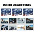 【COD+Ready Stock + FREE Shipping 】Lenovo 2TB SD/TF Flash Memory Card High Speed Class 10 1TB Micro TF/SD Card SSD A2 SD Memory Card Camera/Tablet/Dash Cam. 