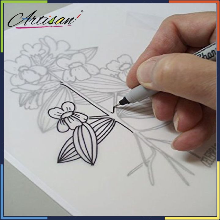 Artisan%20-%20Best%20Quality%20Tracing%20Paper,%20A4%20size%2090%20gsm%20for%20Art,%20Sketching,%20Tracing,%20Drawing%20and%20overlays%20100%20Sheets%20-%20Image%205