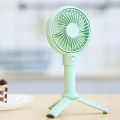 Benks Mini USB Rechargeable Handheld Desktop 3 Adjustable Speed Cooling Fan with Cell Phone Holder (White). 