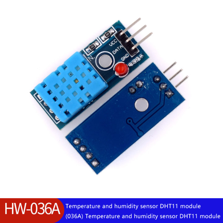 DHT11 Temperature Humidity Module Electronic Blocks Ultra-low Power Board Single Bus Output Digital Signal Humidity Sensor MAOQIAN