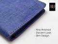 Slim wallet mini small wallet for boys, men stylish small wallet card holder for Students  BLUE CAMEL COFFEE BROWN. 