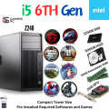 Gaming PC HP z240 with core i5 6th generation 16GB ddr4 /2GB Graphic Card/128  SSD/500GB. 