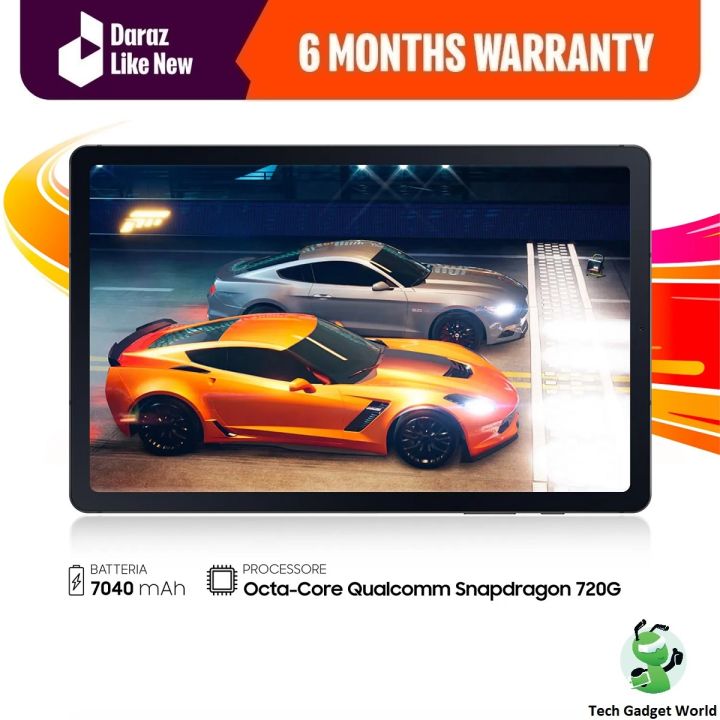 Samsung Galaxy Tab S6 Lite | 10.4" Display | 4GB RAM | 64GB Storage | Android Tablet | LCD Screen | Slim Metal Design | AKG Dual Speakers | 8MP Rear Camera | Long-Lasting Battery - Daraz Like New Tablets
