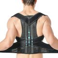 Back Posture Corrector Belt And Poster Correction Shoulder Support Lumber Brace Adjustable Belt For Men And Women. 
