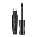 Rimmel Stay Matte Liquid Lip Colour 0.18fl Oz 5.5ml 840 Pitch Black. 