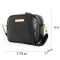 MAK & MOK Women Embroidery Small PU Leather Crossbody Bags  For Gifting Item Bags Long Adjustable Stripe For Girls Ladies Phone, Makeup & Accessories Pouch Casual Fashion Shoulder Bags. 