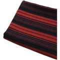 Ethnic Style Orange Red Blue Wide and Narrow Striped Thin Cotton Linen Dress Pants Han Clothes Handmade Fabric. 