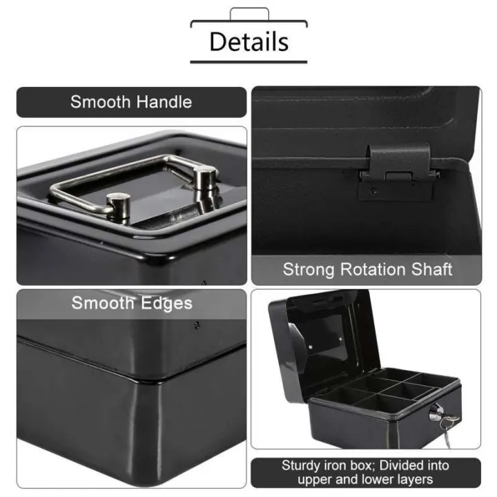15cm%20Mini%20Safe%20Boxes%20Security%20Metal%20Steel%20Money%20Cash%20Jewelry%20Box%20Tray%20Holder%20Red%20-%20Image%209