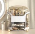 Luxury Desktop Cosmetic Organizer, Dustproof and Waterproof Makeup Vanity Organizer. 