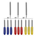 20Pcs 30/45/60 Degrees Replacement Blades Set For Roland Cricut Plotter Blade Knife Cutter Blades For Power Tools Cutting Plotter. 