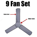 FAN Cover for Ceiling - Protection From Dust Dust Proof Three Blade Ceiling Fan Cover 5star-14. 